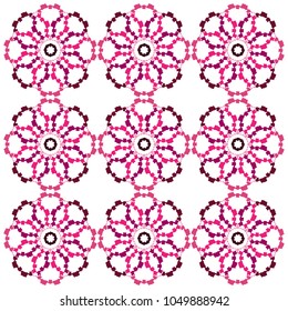 pink jasmine pattern