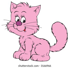 Pink Kitten