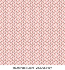 Pink knitting yarn, fabric pattern ,gift wrapping paper , seamless pattern 