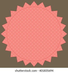 Pink Label template 