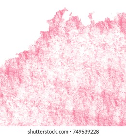pink lace cloth texture pattern on white background, vector illustration