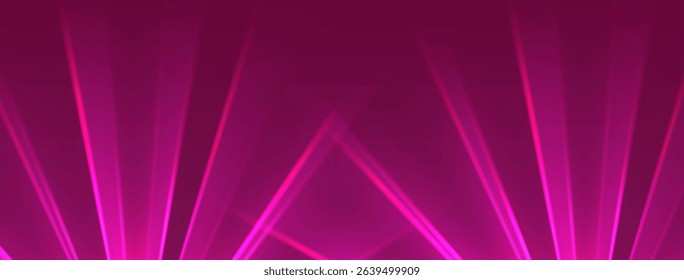 Pink lasers background., glowing rays or neon beams, bright futuristic backdrop..