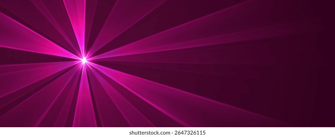 Pink lasers background., glowing rays or neon beams, bright futuristic backdrop..