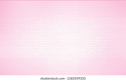 Pink leather texture for luxury classic background.  Leather texture tinted with a trendy coral color. Genuine leather skin texture color pink. Realistic fashionable pattern. Vector EPS10.