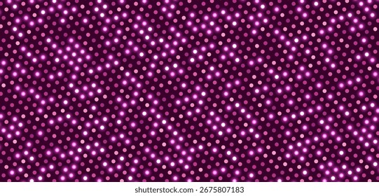 Fondo rosado de la pantalla del led, telón de fondo brillante del semitono. Patrón de disco Abstractas, elemento de decoración de fiesta.