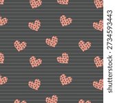 Pink leopard print. Abstract vector seamless pattern with hand drawn spots. Elegant background with animal skin print of jaguar, cheetah, leopard fur. Modern glamour fashion design, trendy colors