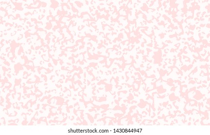 Pink leopard print design. Animal skin pattern. Vector illustration.