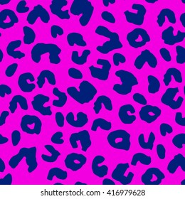 Pink leopard texture. Abstract leopard seamless pattern for your design. Animal pattern. Leopard print.