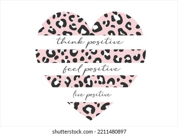 pink leopard wild hand drawn