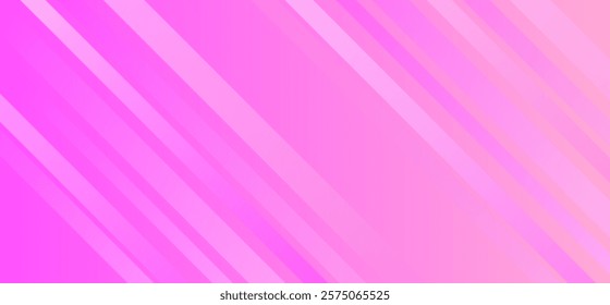 Pink and light pink abstract gradient background with geometric shapes visable pink glowing lines design background vector illustration eps10.