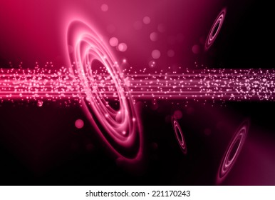 Pink Light Abstract Technology background for computer graphic website and internet.