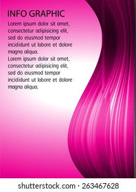 pink Light Abstract Technology background for computer graphic website internet. text box. Brochure. card. wave. label. banner. curve. silver