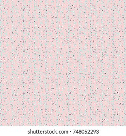 Pink light blue scattered dots background. Tile. Abstract vector.