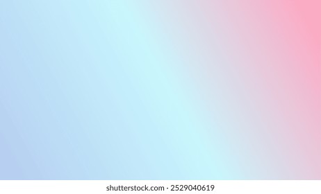 Cor-de-rosa claro, azul, gradiente branco. Beleza do fundo de cores suaves 