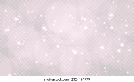 pink light effect isolated on transparent background.