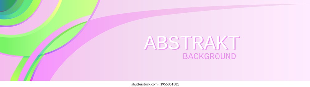 Pink and light green abstract background for the Internet, headline, cover, brochure, web banner and others. A place for text.