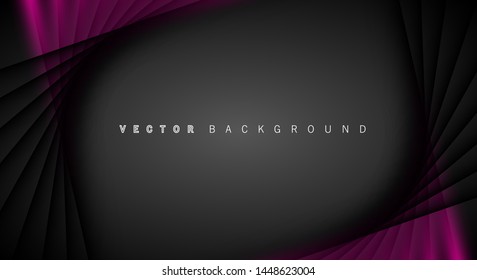 Pink light line shadow dark grey luxury background
