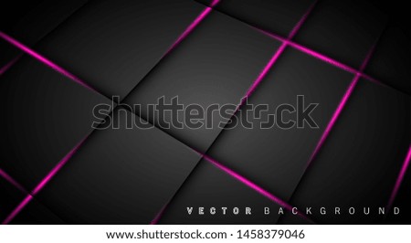 Pink light line shadow dark grey luxury background
