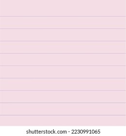 Pink Line memo pad art