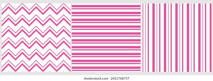 Pink Line vector sets pattern. Texture printable for cover book, scrapbook, notebook cover and wrapping paper. 