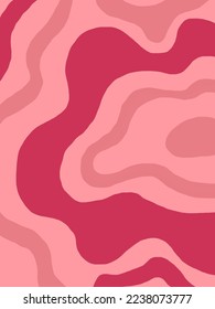 Pink lines illusions waves abstract, vector, illustrations for templates, wallpaper