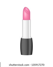 Pink lipstick