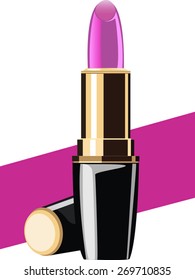 pink lipstick