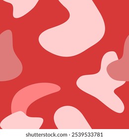 pink liquid abstract shapes pattern. vector. eps