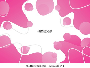 pink liquid background design modern 
