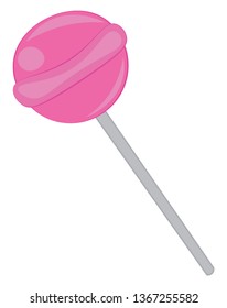 Pink Lollipop Candy