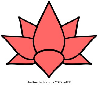 Pink Lotus Flower