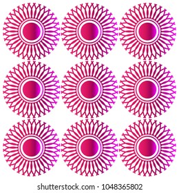 pink lotus flower pattern