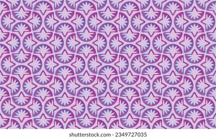 Pink lotus flower pattern design for any fabrics texture needs.