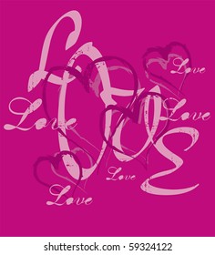pink love