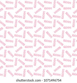 pink love art vector 