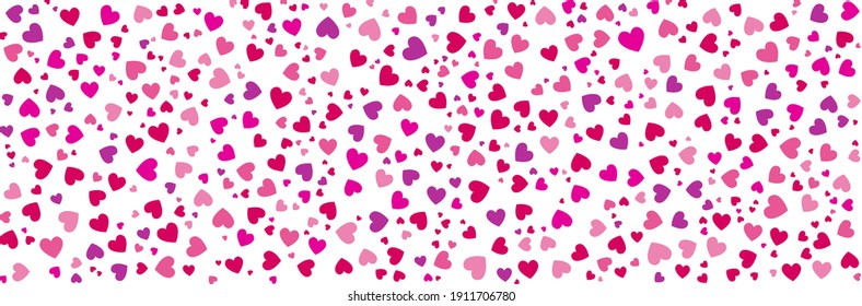 pink love background vector design