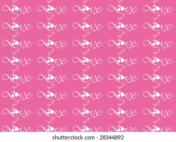 pink love card for truelove