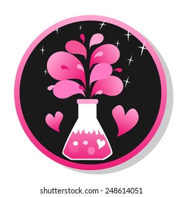 Pink Love Potion in bottle