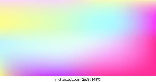 Pink- low light sky blue- soft yellow smooth gradient colour minimal blurry design effect. Creating - warm and element background. Vector eps10. Perfect for modern artwork, backdrop, templates.