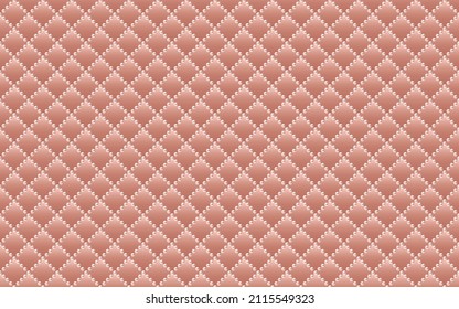 Pink luxury background with beads. Vector illustration. 