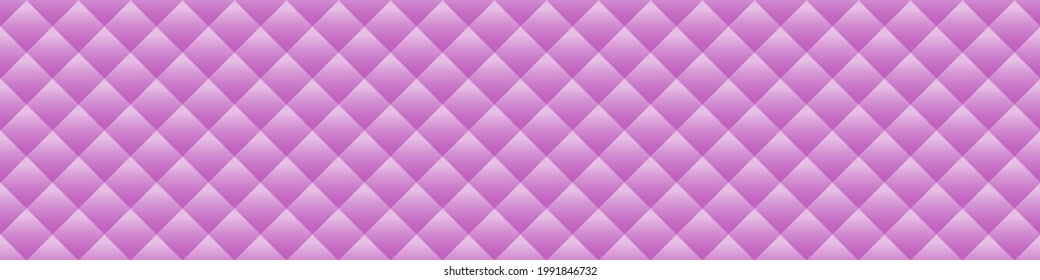 Pink luxury background with rhombuses. Seamless vector illustration. 