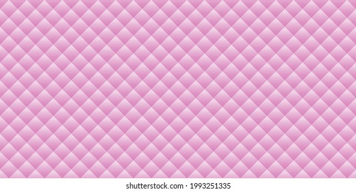 Pink luxury background with rhombuses. Seamless vector illustration. 