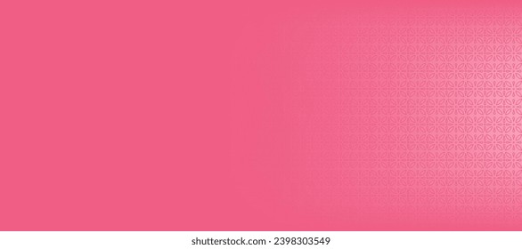 Pink luxury gradient background with seamless pattern background.