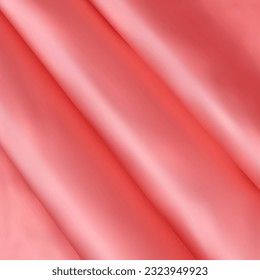 Pink luxury satin fabric texture in soft style for background