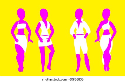 pink mannequin