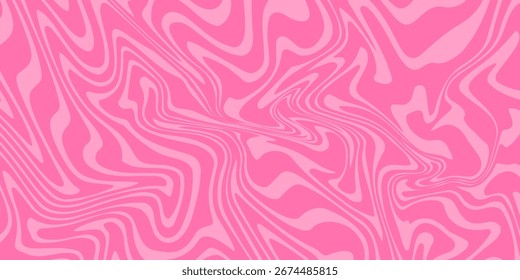 Patrón transparente de acrílico de mármol rosa, textura de helado, fondo de mármol de acuarela. Modelo inconsútil trippy de los años 70.