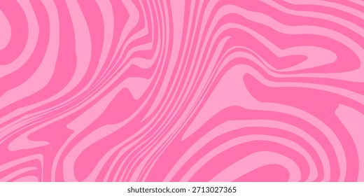 Patrón transparente de acrílico de mármol rosa, textura de helado, fondo de mármol de acuarela. Modelo inconsútil trippy de los años 70.