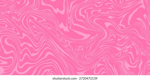 Patrón transparente de acrílico de mármol rosa, textura de helado, fondo de mármol de acuarela. Modelo inconsútil trippy de los años 70.