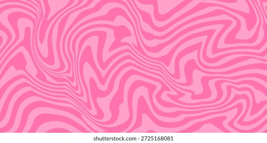 Rosa de mármore acrílico padrão sem costura, textura de sorvete, fundo de mármore aquarela. 1970 trippy padrão sem emenda.