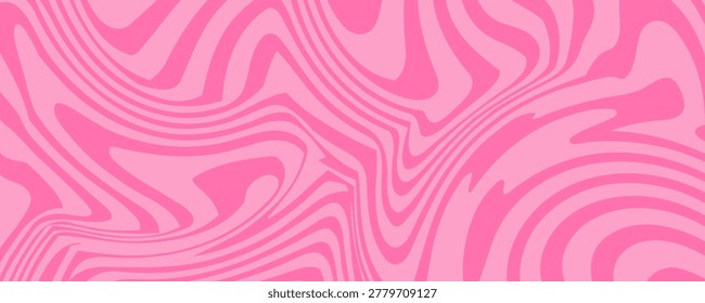 Pink marble acrylic seamless pattern, ice cream texture, watercolor marble background. 1970s trippy seamless pattern.